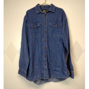 Work n' Sport denim long sleeve shirt 2XT